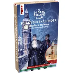 TOPP 18482 24 DAYS ESCAPE 3D-Adventskalender - Sherlock Holmes im Schatten von Big Ben