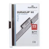Durable Schnellhefter Duraclip A4 Weiß 25 St.