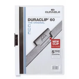 Durable Schnellhefter Duraclip A4 Weiß 25 St.