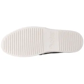 Rieker Herren Slipper Schwarz 43