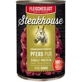 Fleischeslust-Tiernahrung Fleischeslust Steakhouse Pferd Pur,