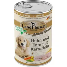 LandFleisch Junior Huhn, Ente & Kartoffeln mit Gartengemüse 6 x 400 g