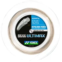 Yonex BG 66 Ultimax (Power+Komfort) weiss 200m Rolle