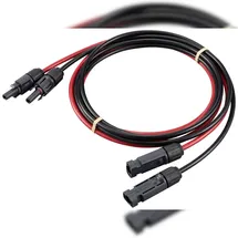 Sygonix SY-6408026 Verlängerungskabel 6 mm2 Solarstecker (Stecker und Buchse) Kabellänge 2 m