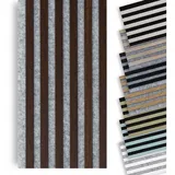 marbet design Wandpaneel, (Lamellenwand Woodline 270x30cm Akustikpaneele Holz, Holzpaneele Wand Schalldämmung Akustikwand, 1 Paneel - 0.81 qm)