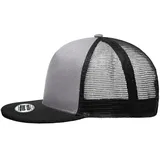 Myrtle Beach Pro Cap Mesh 5 Panel grey/black One Size