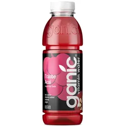 ganic® Traube Açaí Vitamin-Water 0,5 l