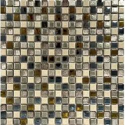 Mosaik Premium Mosaik Farbmix 30x30 cm glänzend MOSMSK13
