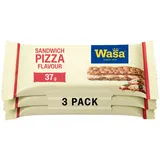 Wasa Knäckebrot Sandwich Pizza, 3er Pack 37g
