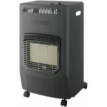 Haeger Gh-42b.005a Gasheizstrahler 4,2 kW schwarz