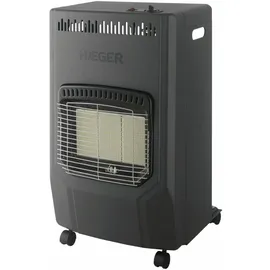 Haeger Gh-42b.005a Gasheizstrahler 4,2 kW schwarz