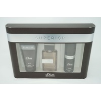 s.Oliver Selection men superrior 30ml Eau de Toilette + Deodorant 50ml + showergel 75ml