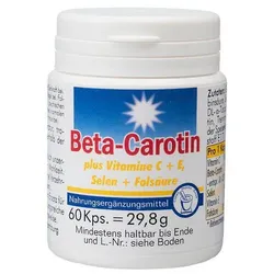 Beta-Carotin Plus Vitamine C+e 60 ST