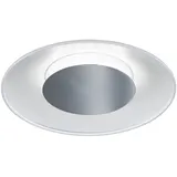 WOFI Deckenlampe 1 rund weiß Glas Kunststoff