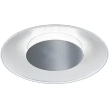 WOFI Deckenlampe 1 rund weiß Glas Kunststoff