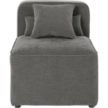 Home Affaire Sofa-Mittelelement HOME AFFAIRE "Sundstrup", grau (anthrazit), B:70cm H:76,5cm T:93cm, 100% Polyester, Polsterelemente, Modulserie, individuelle Zusammenstellung