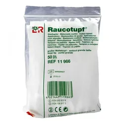 Raucotupf Stieltupfer grosser Wattekopf