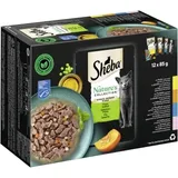 Sheba Nature's Collection in Sauce Feine Vielfalt (Huhn, Truthahn, Thunfisch, Lachs)