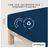 Baumwolle 90 x 190 - 100 x 220 cm blue deep