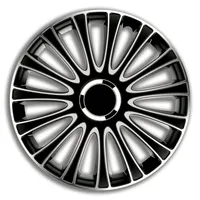 Radkappen 17 Zoll ABS – Verschiedene Designs – 4er Set für Stahlfelgen (17 Zoll Lemans)