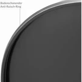 monzana Monzana® Mülleimer Küche mit Sensor Edelstahl USB Ladekabel Berührungslos Deckel Hygienisch Papierkorb Automatik Abfalleimer Wasserdicht Büro