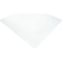 Durasens Soft Tischmatte transparent Kunststoff 60,0 x 60,0 cm, 1 St.