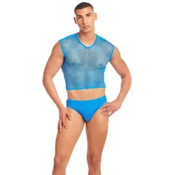 Unterwäsche-Set Rainbow Party Blau S/M