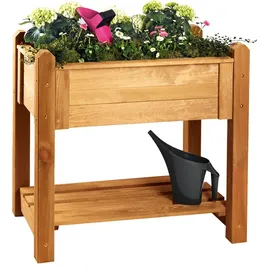 Wilk Hochbeet Basic 90 x 59 x 85 cm Braun