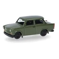 HERPA 027342-005 1:87 Trabant 1.1 Limousine, olivgrün (NVA)