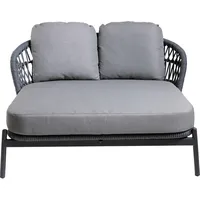Interliving 7013 Doppelliege 148 x 164 x 83 cm Grau