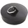 SANITOP-WINGENROTH Ventilstopfen Gummi 40,5 mm Schwarz