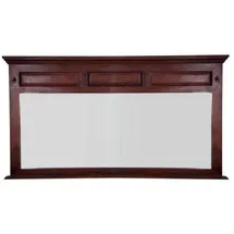 Massivmoebel24 Spiegel Akazie 160 x 87 cm Braun