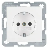 Berker Schuko-Steckdose Weiß 1 St.