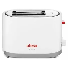 Ufesa TT7385 Toaster Grau/Rot/Weiß
