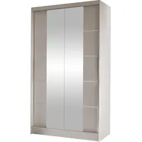 Mirjan24 Schiebetürenschrank Diego V, Kleiderschrank, Stilvoll Schlafzimmer Garderobenschrank (Farbe:
