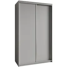masseno Schwebetürenschrank NISSE 120 x 205 x 60 cm Graphit