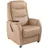 Hukla Fernsehsessel HU-RV15038 Leder 72 x 109 x 82 cm Beige elektrisch mit Fernbedienung