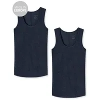 SCHIESSER Tanktop Personal Fit in nachtblau | Gr.: L