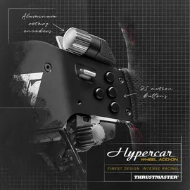 ThrustMaster Hypercar Wheel Add-On Lenkrad Schwarz PS4 / PS5 / PC / Xbox