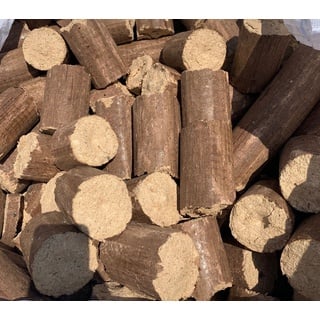 Pollmeier Buchenholzbriketts Bruch 30kg Karton Holzbriketts Brennholz Kaminholz