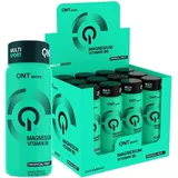QNT Magnesium Sport Shot Tropical Fruit 12 x 80 ml