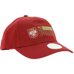 PUMA Unisex Serbien Trucker-Cap mit Serbien Wappen 024287 03 Bordeaux-Rot - One-Size