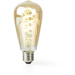 Nedis Wi-Fi LED-Filament-Bulb | Warmweiß bis kaltweiß | Gedreht | E27 | ST64 | 5.5 W | 150 lm