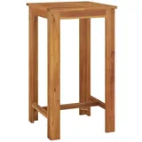 vidaXL Bartisch 60 x 60 x 105 cm Braun