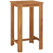 vidaXL Bartisch 60 x 60 x 105 cm Braun