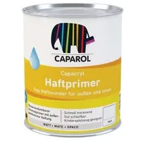 Caparol Capacryl Haftprimer WEISS 750ML Grundierung Primer Holz Zink Alu PVC
