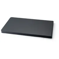 Continenta Hackbrett Schneidebrett Zellulosefaser 1-tlg. 53 x 35 cm Schwarz