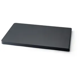 Continenta Hackbrett Schneidebrett Zellulosefaser 1-tlg. 53 x 35 cm Schwarz