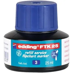 FTK 25 Nachfülltinte Flipchartmarker blau