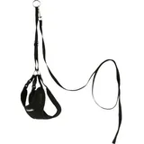 Kerbl Welpengeschirr mit Leine, schwarz 30 - 50 cm/10 mm